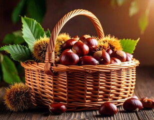 Basket of Chestnuts