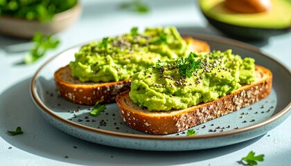 Whole Wheat Avocado Toast