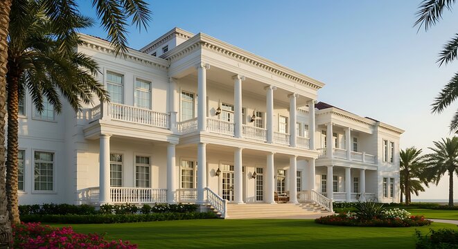 Luxury inviting  retreat showcasing exquisite craftsmanship