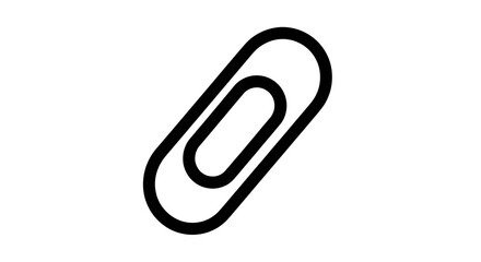 paper clip isolated