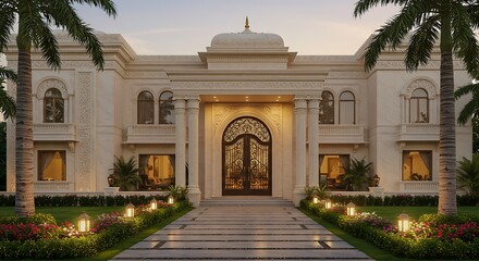 Obraz premium Timeless grand design showcasing exceptional craftsmanship