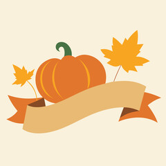 Vintage style thanksgiving banner set with muted colors and classic typography for festive celebrations