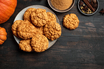 Homemade Pumpkin Spice Cookies