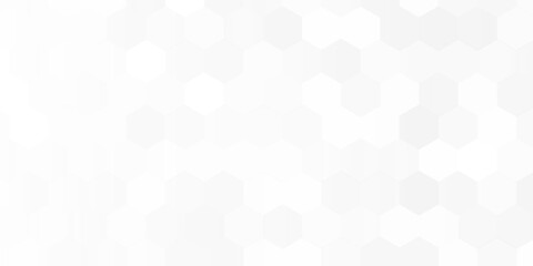 Abstract. Embossed Hexagon , honeycomb white Background ,light and shadow ,Vector