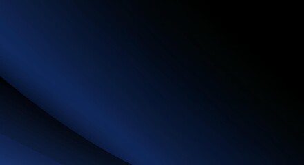 Dark blue gradient abstract background with angular geometric composition ideal for professional business presentation technology website header design