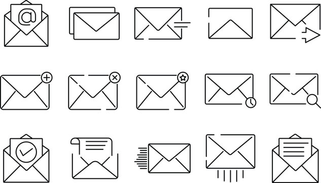 Envelope Symbol Text Copy