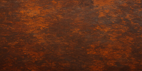 A rusty brown textured metal surface with an aged vintage look