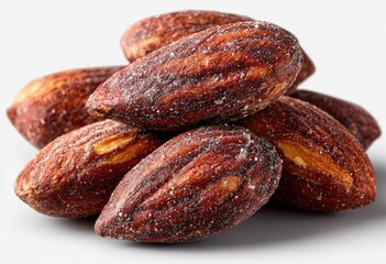 Close-up of a pile of sugared almonds