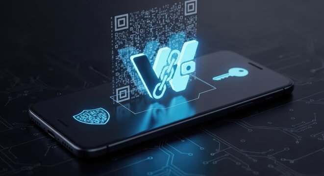 Secure Mobile Cryptocurrency Wallet with QR Code and Digital Key Technology for Blockchain Transactions and Cyber Security