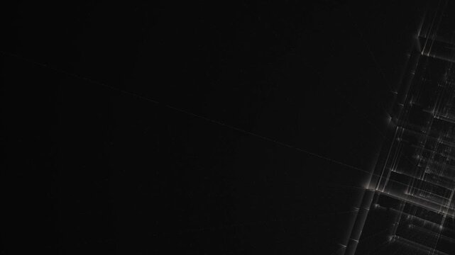 Geometrische Datenstruktur &ndash; abstrakte Technologie-Vernetzung in modernem Design, perfekt f&uuml;r KI, Big Data, Blockchain, Digitalisierung, Analyse, Wissenschaft, visuelle Kommunikation, Technologie