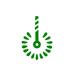 Christmas Wreath Icon – クリスマスリースのアイコン（ベル・リボン付き）	