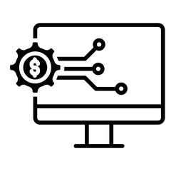 Digital transformation icon