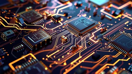 The Background of Technology Circuit Chips: From Early Semiconductor Foundations to Advanced Integrated Systems, Encompassing Evolution of Manufacturing Processes, Materials Science Breakthroughs