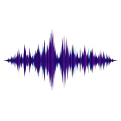 Analyzing sound waves visual representation digital art abstract creative studio audio concept