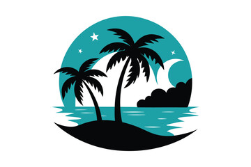 Palm tree shirt , Palm Tree silhouette 