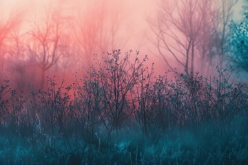 Gradient of crimson to sapphire with smoky transition elemental winter contrast  raw