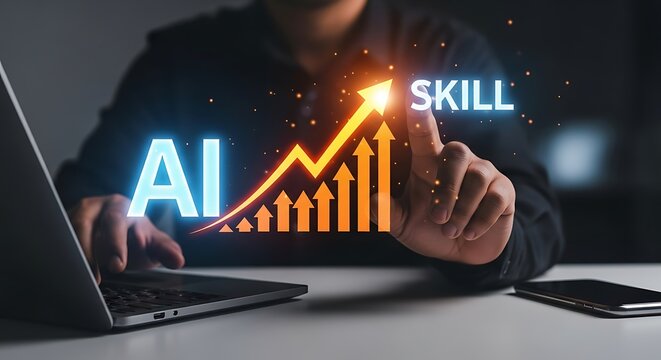 Artificial intelligence skill growth technology data