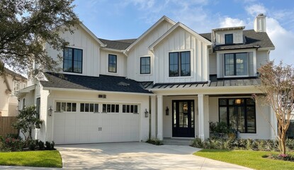 Modern farmhouse exterior (1)