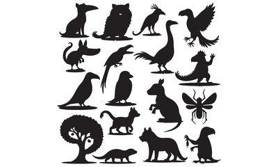 Animal Silhouettes Collection