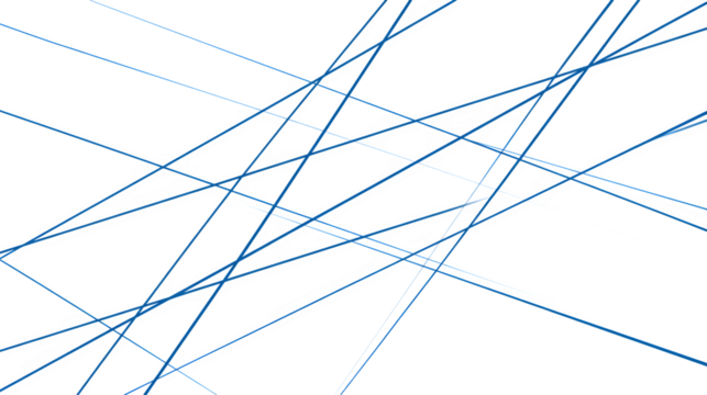 Angled lines crossing in irregular pattern