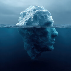 iceberg in the sea