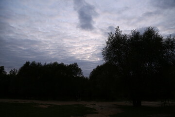 Obraz premium time lapse of clouds