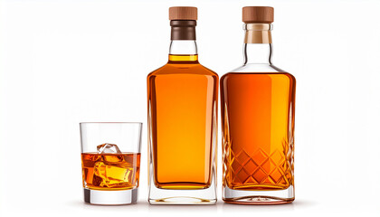 Bottle whiskey whisky glass.