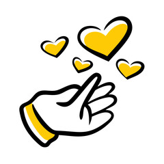 hands with heart