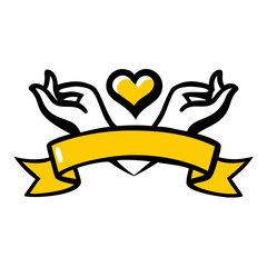 heart with crown