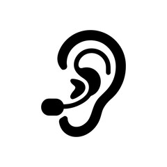Obraz premium Headset device icon