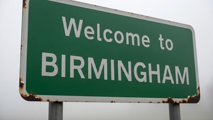 Navigating to Birmingham: Capturing the Essence of City Entrance and Transitional Moments