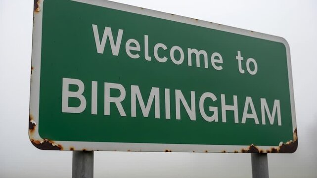 Navigating to Birmingham: Capturing the Essence of City Entrance and Transitional Moments