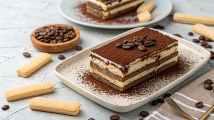 overhead-shot-of-layered-tiramisu-slices-with-coco dust