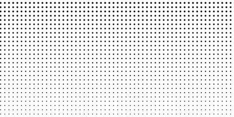 Dotted grid seamless pattern for bullet journal. Black point texture. Black dot grid modern arts