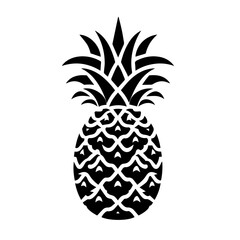 Obraz premium pineapple fruit vector illustration