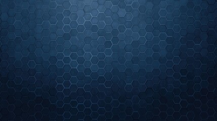 Repeating hexagonal honeycomb pattern on blue background, modern tech texture for UI or industrial design.