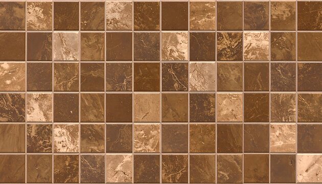 Brown tile pattern