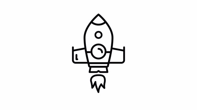 Rocket Launch: A Simple, Dynamic Illustration