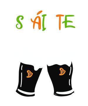 Slainte Irish white