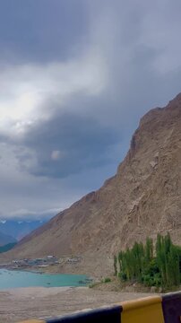 The Karakoram Highway (KKH)Pakistan Nature Meadows  Gilgit-Baltistan Gilgit-Baltistan (GB) is a very sparsely populated high-mountain area in the north of Pakistan. Its natural environment is usually 