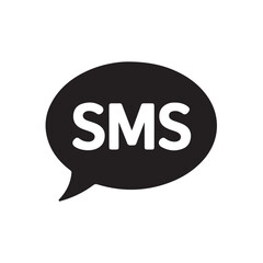 SMS Messaging Application Vector Symbol