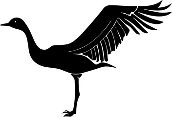 Turkey Bird Icon for Wildlife and Farming Design