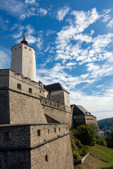 Forchtenstein Castle in northern Burgenland, Austria