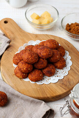 Palm sugar cookies. kukis gula aren. 