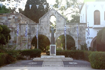 National Resistance Monument on Akti Miaouli