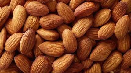 Fototapeta premium Almonds close up