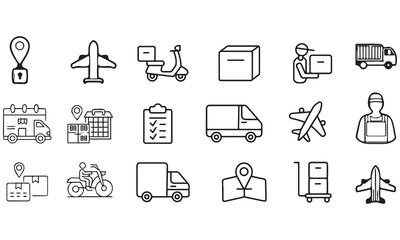 Logistics & Delivery Icons
