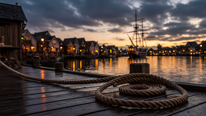 Fototapeta premium The Harbour Reflection