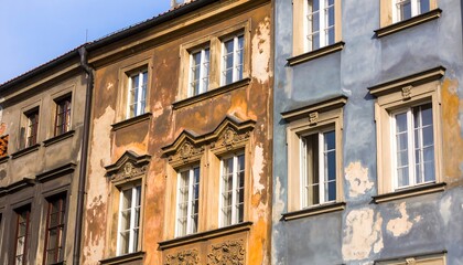 Fototapeta premium Old European buildings