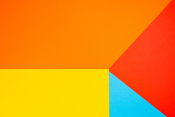 Colored Paper Background for School Supplies